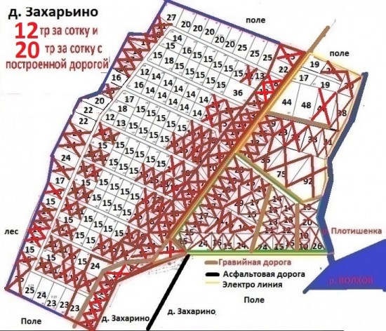деревня Захарьино